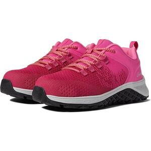 Thorogood Women's 11M Pink AST Low Knit Work Shoe Lace Up Composite Toe LB5-13